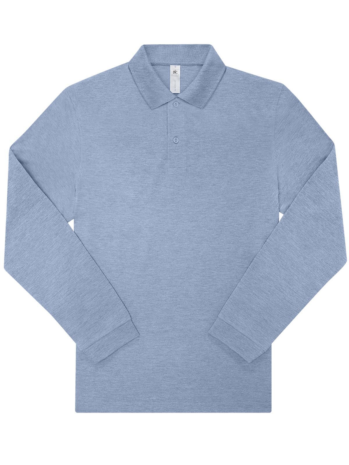 Mein Polo 210 Langarmshirt - HB609 - Heideblau