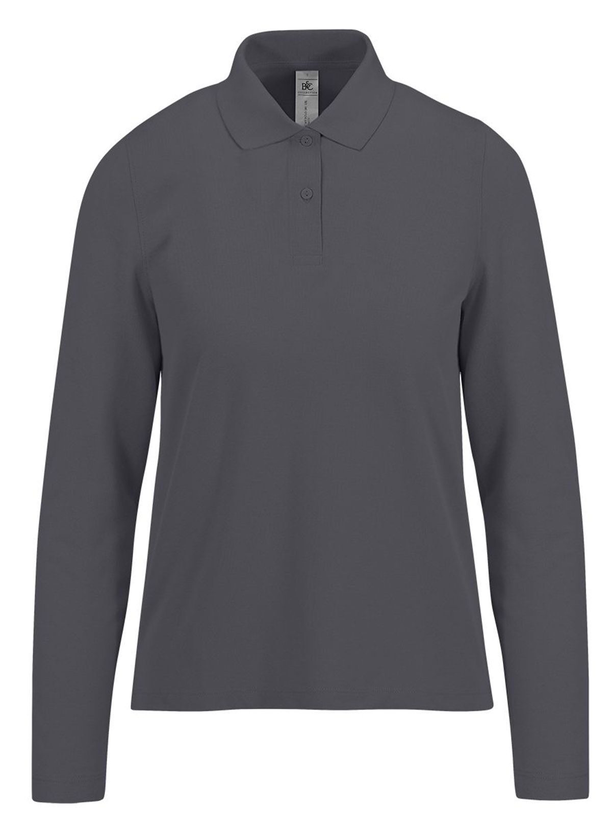 My Polo 180 Langarm / Damen - DG670 - Dunkelgrau