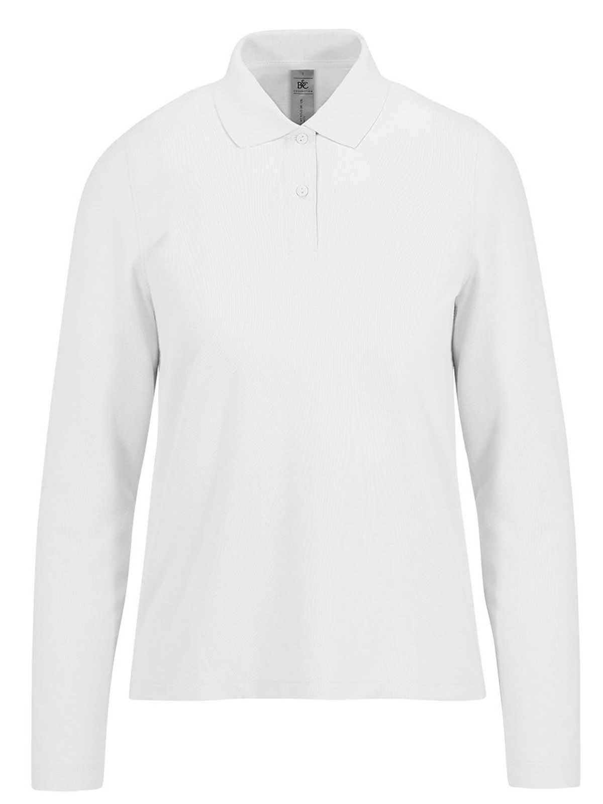 My Polo 180 Langarm / Damen - WH001 - Weiß