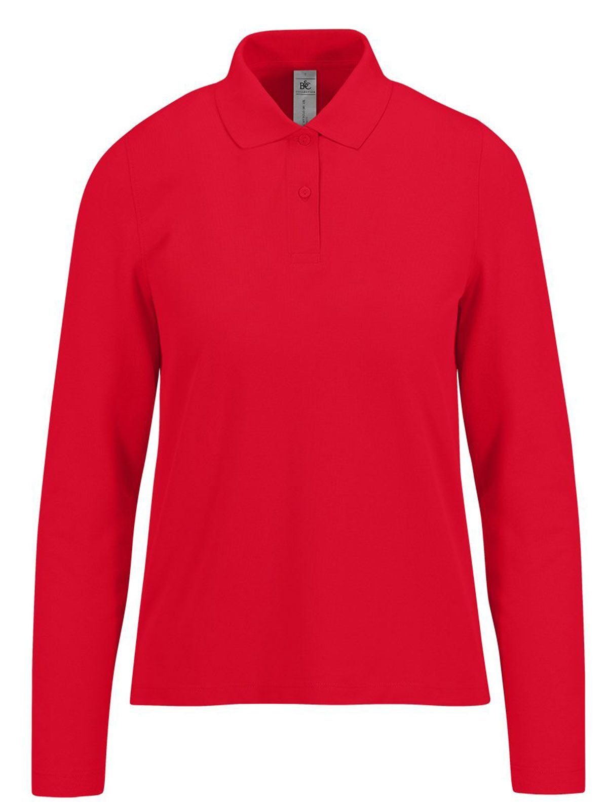 My Polo 180 Langarm / Damen - RE004 - Rot