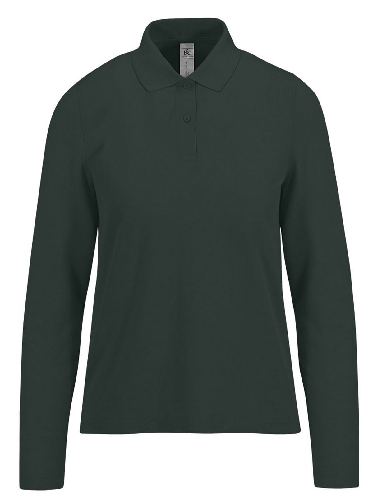 My Polo 180 Langarm / Damen - DF547 - Dunkler Wald
