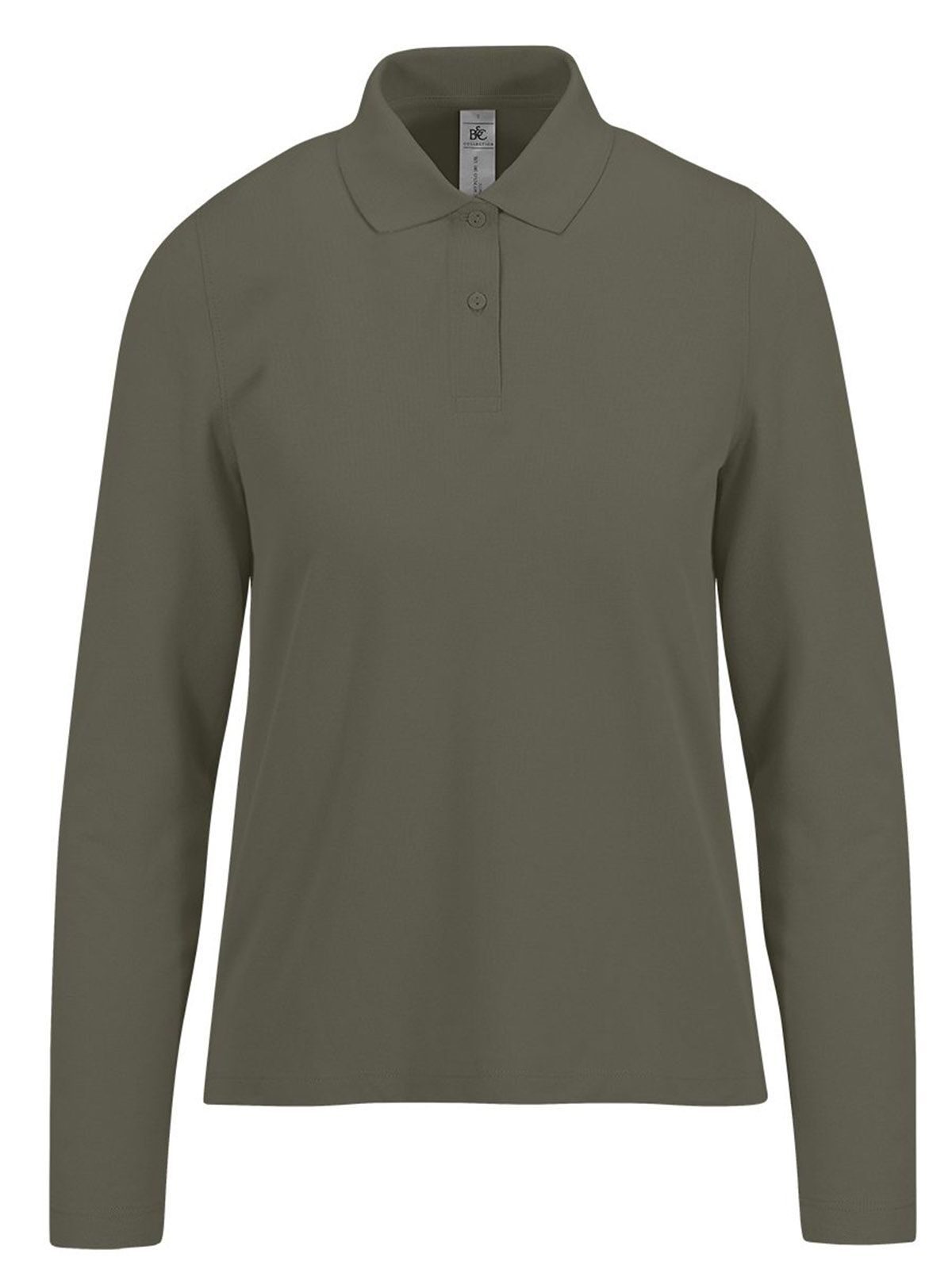 My Polo 180 Langarm / Damen - CG554 - Tarngrün