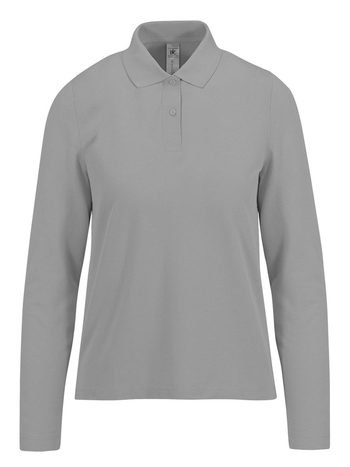 My Polo 210 Langarmshirt / Damen - SG620 - SG620 – Sportgrau