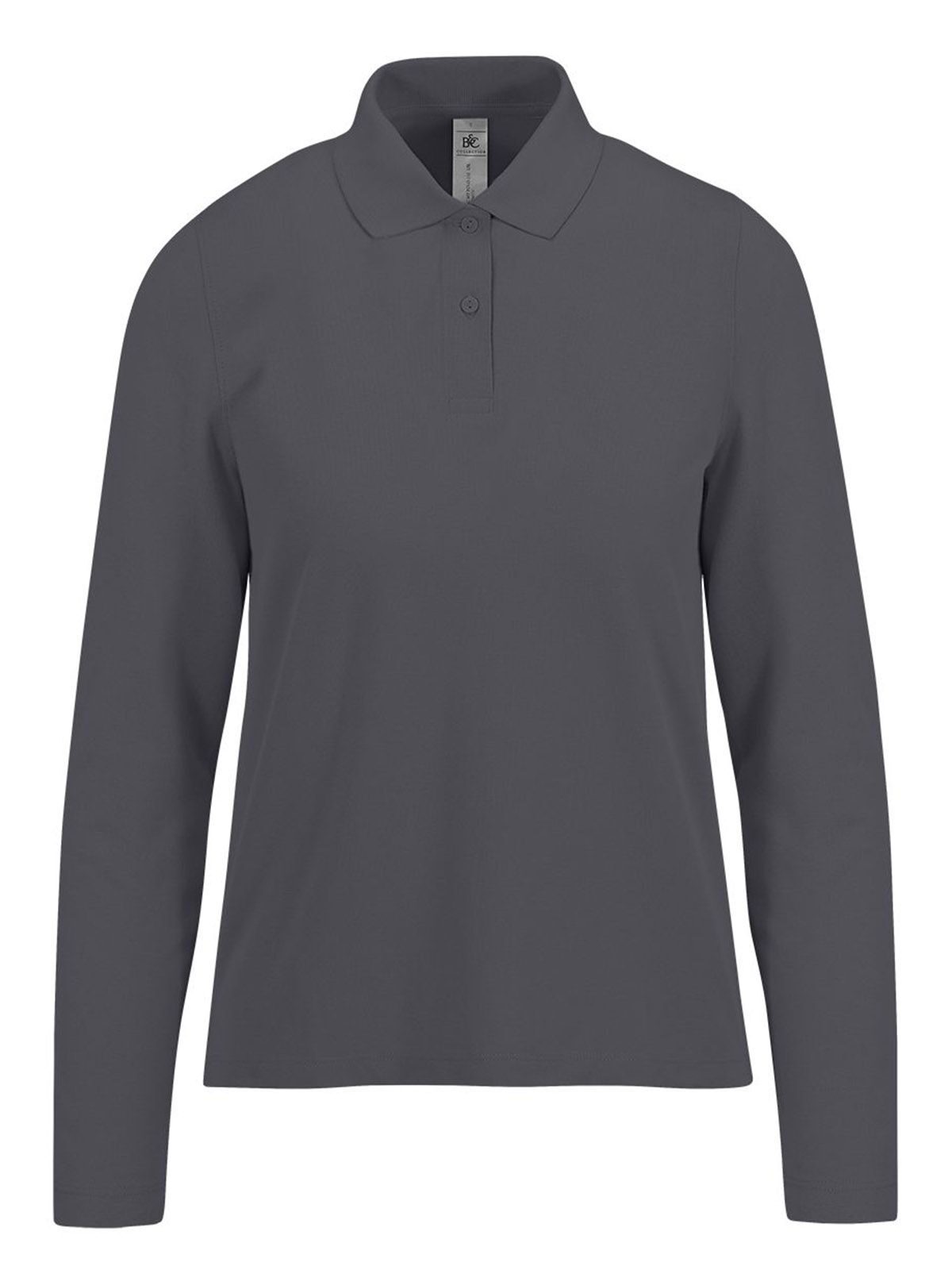 My Polo 210 Langarmshirt / Damen - DG670 - Dunkelgrau