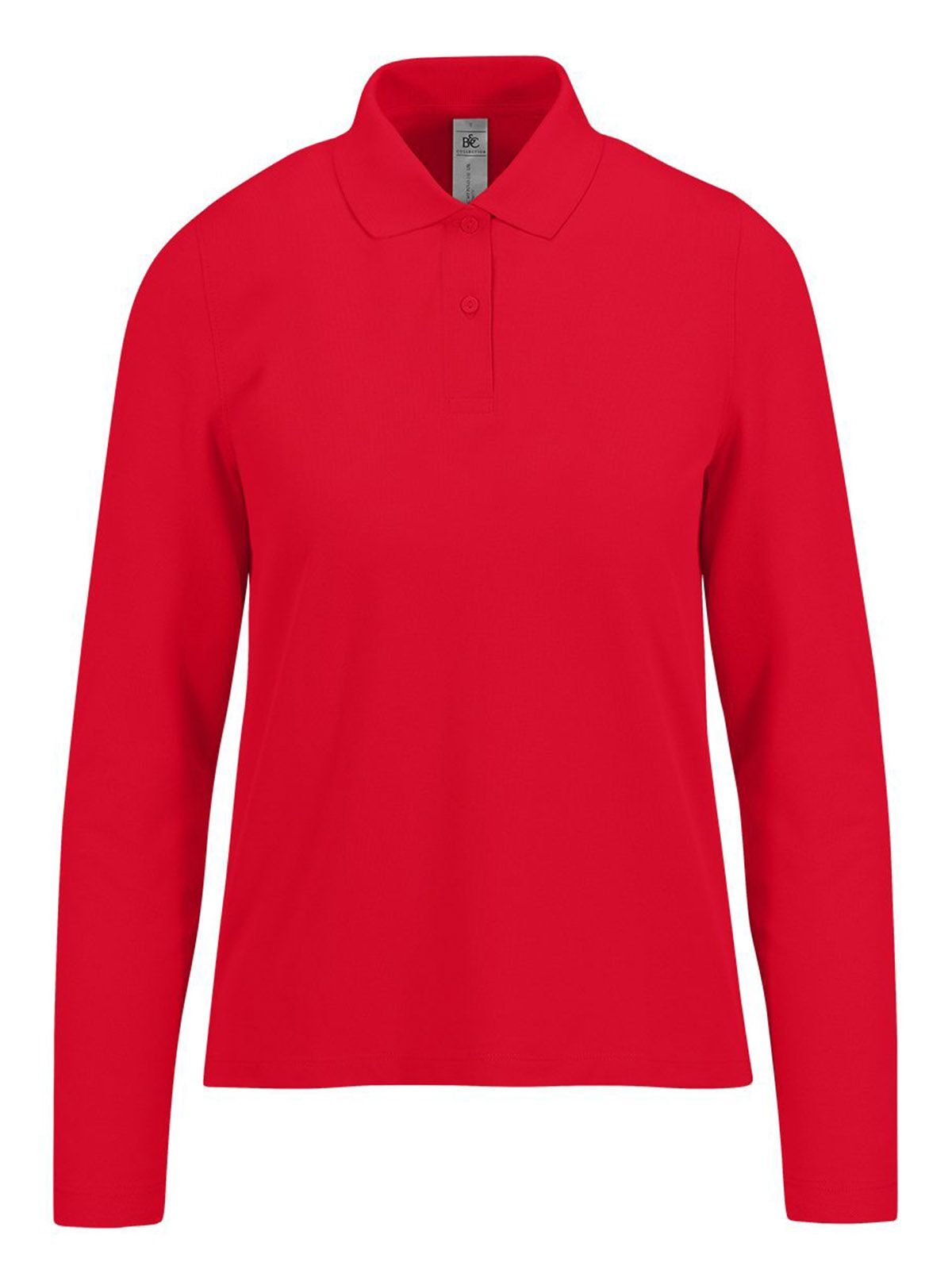 My Polo 210 Langarmshirt / Damen - RE004 - Rot