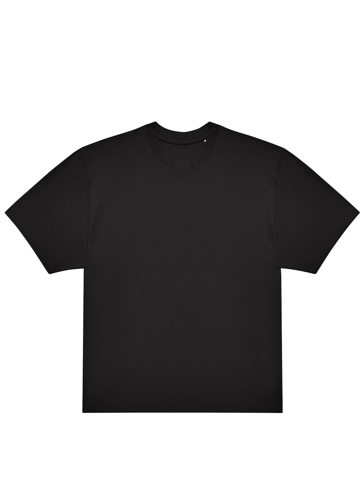 #E220 Übergroßes T - BL002 - Schwarz