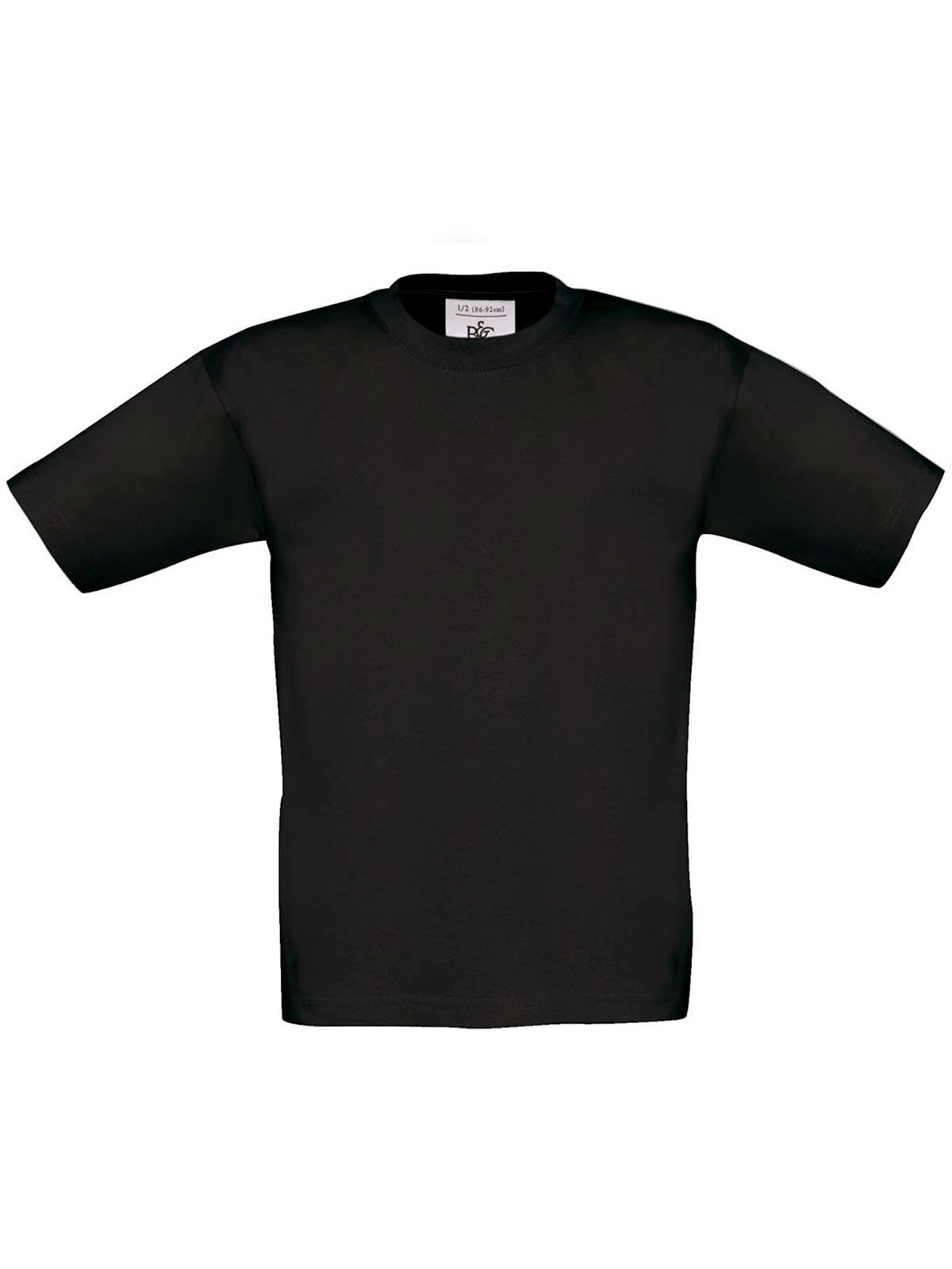 Kinder-T-Shirt Exact 150 - BL002 - Schwarz
