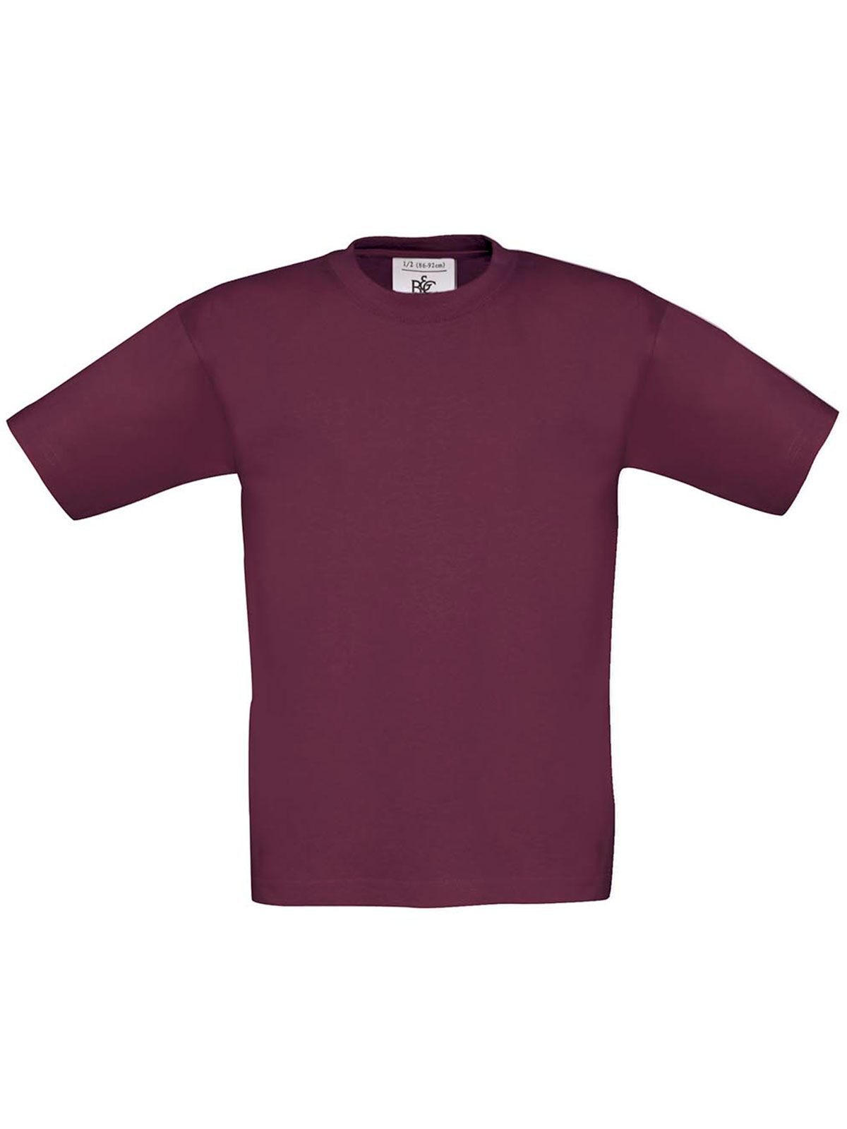 Kinder-T-Shirt Exact 150 - BU370 - Burgunderrot