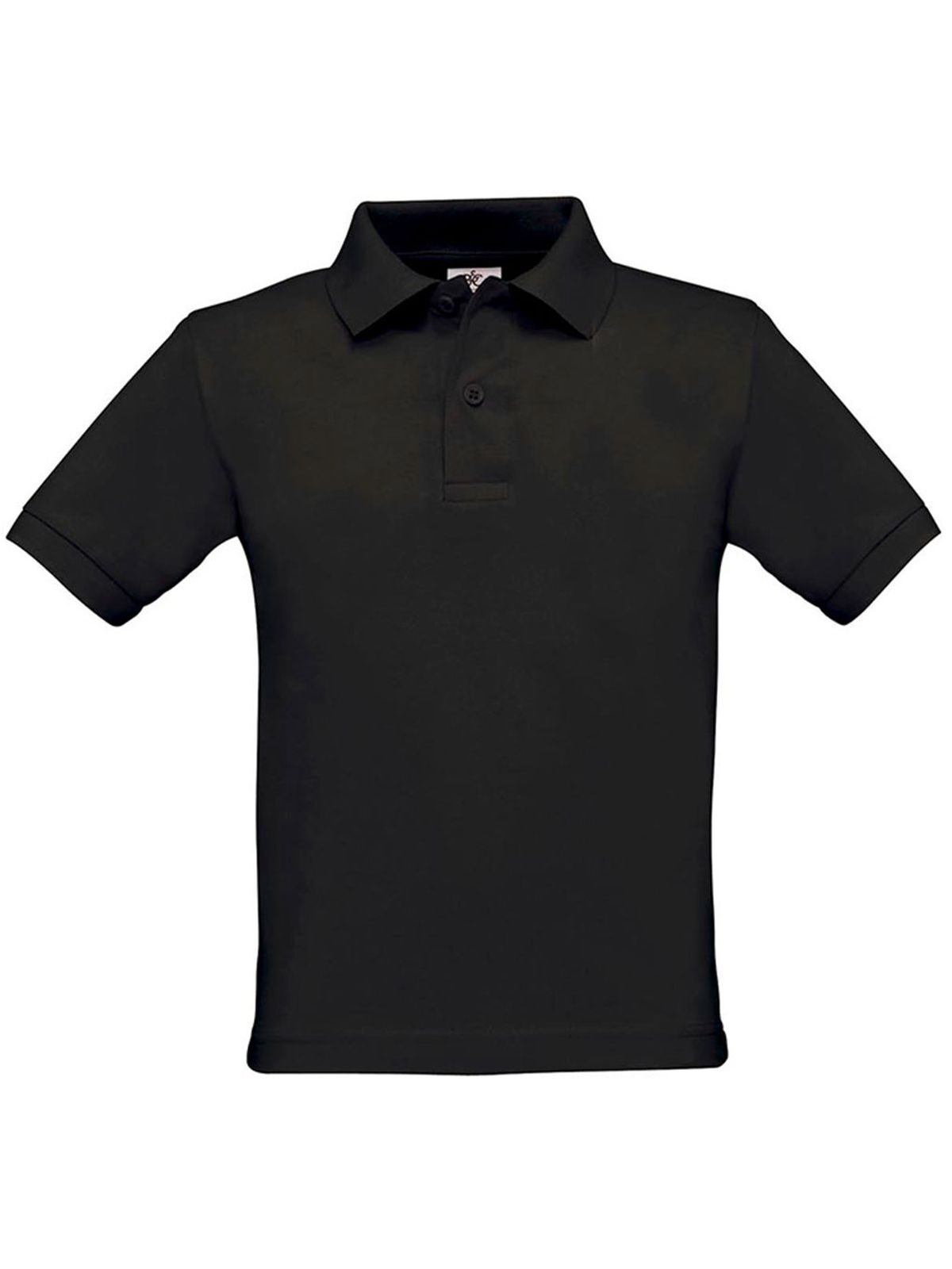 Kinder-Polo Safran - BL002 - Schwarz