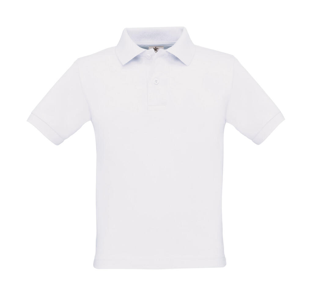 Kinder-Polo Safran - WH001 - Weiß