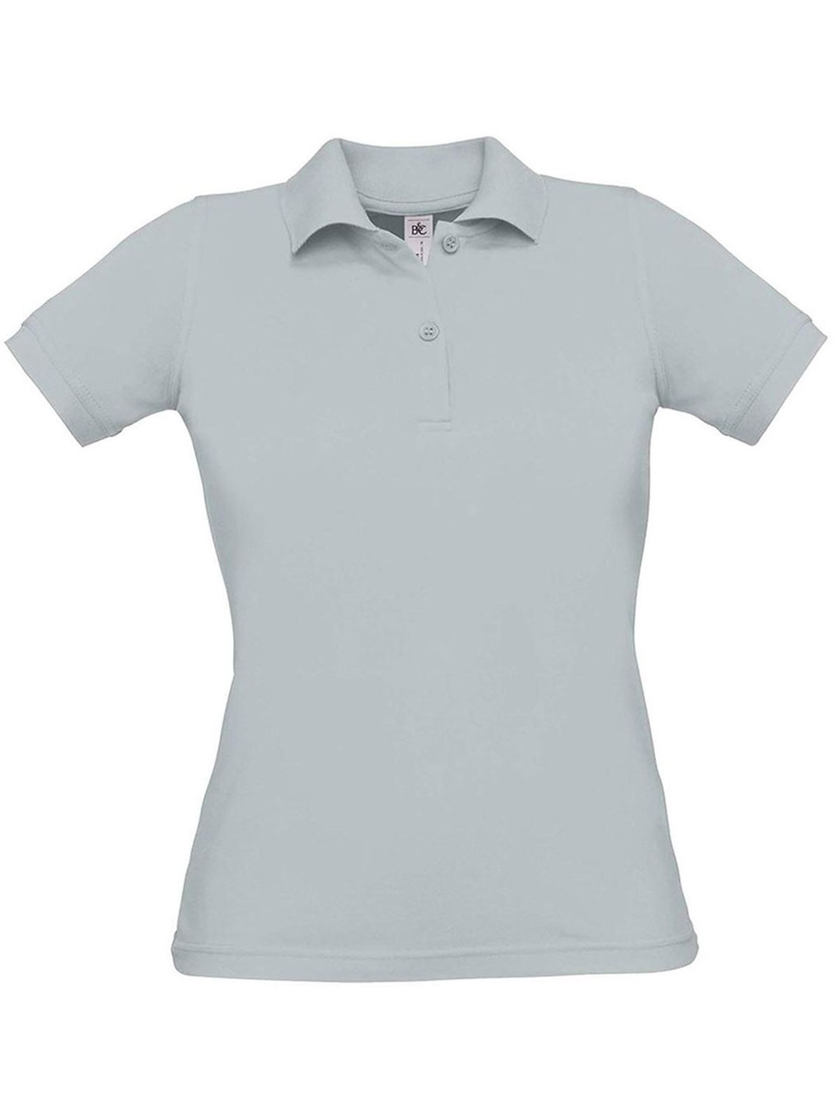 Damen Polo Safran Pure - PG874 - Pazifikgrau
