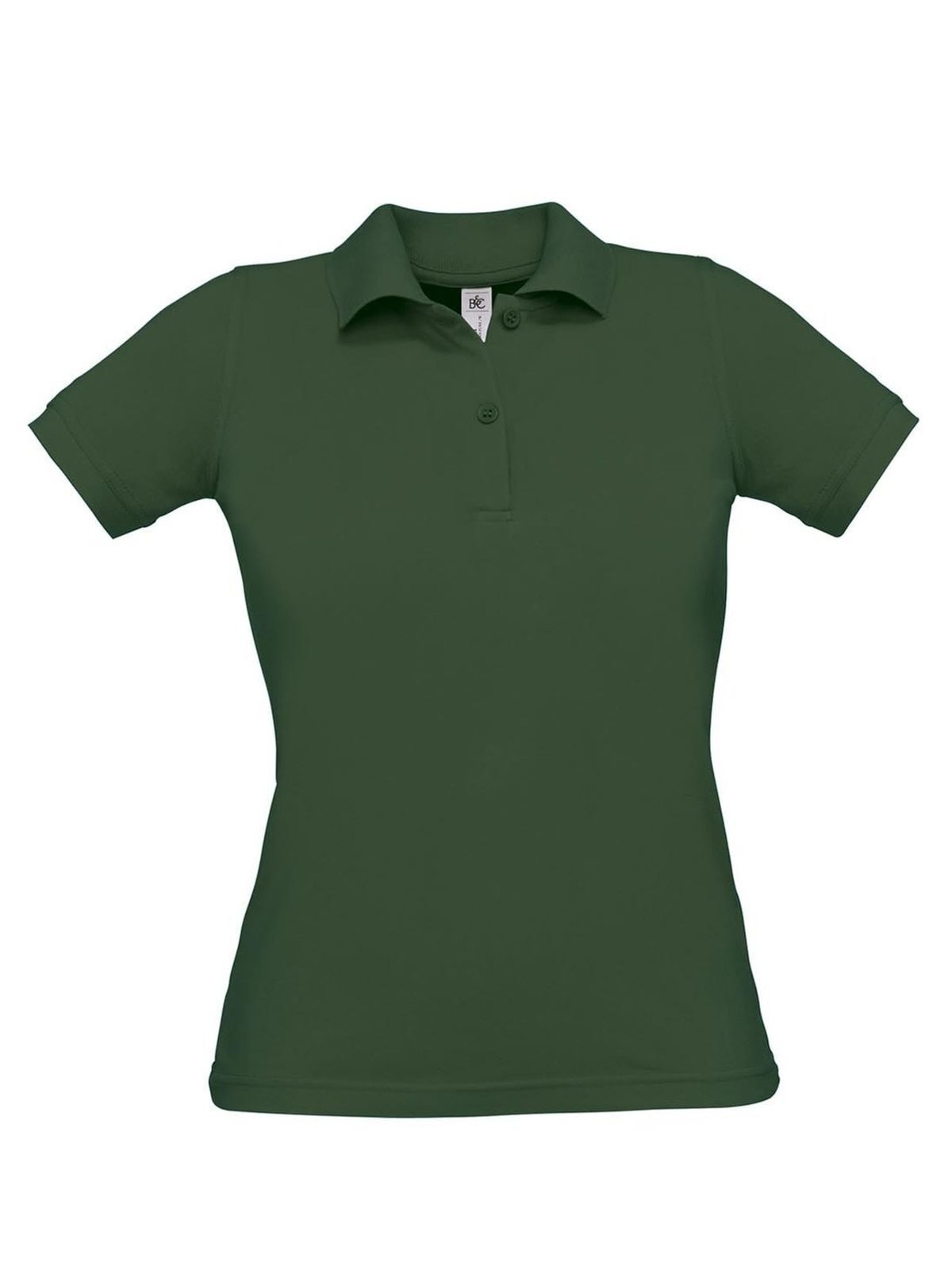 Damen Polo Safran Pure - BG540 - Flaschengrün