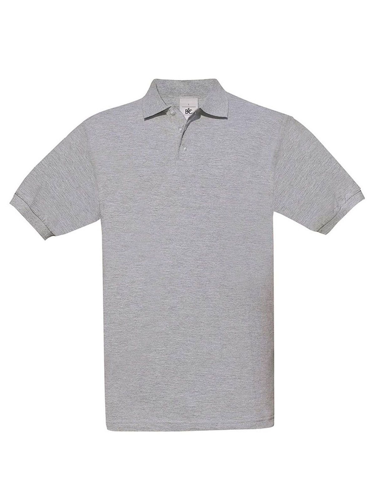 Unisex Polo Safran - HG610 - Heidegrau