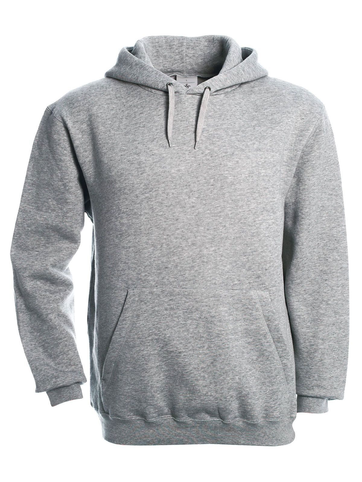 Kapuzen-Sweatshirt - HG610 - Heidegrau