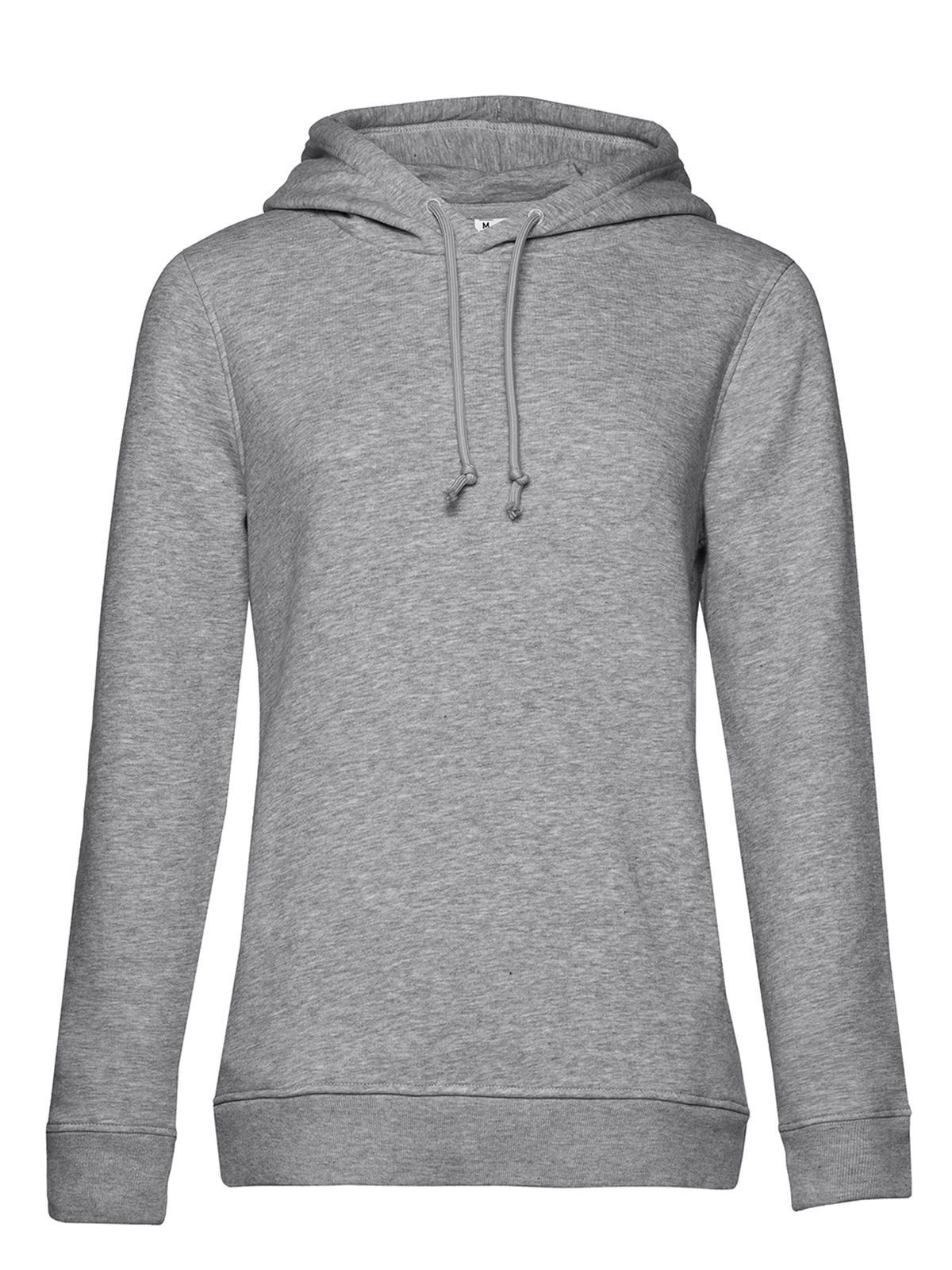 Inspirierter Kapuzenpullover für Damen_° - HG610 - Heidegrau