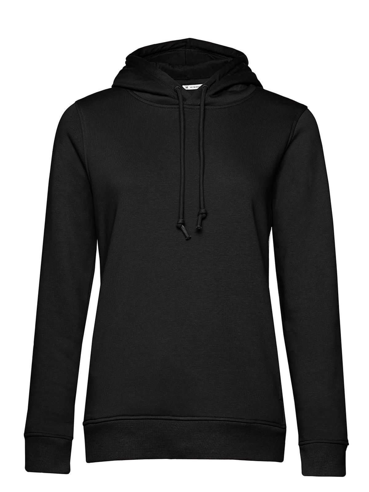 Inspirierter Kapuzenpullover für Damen_° - BP005 - Schwarz Rein