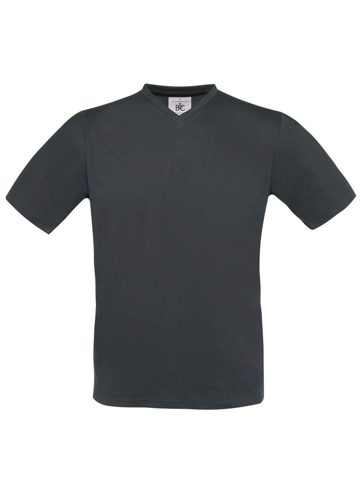 Exakt V-Ausschnitt T-Shirt - DG670 - Dunkelgrau