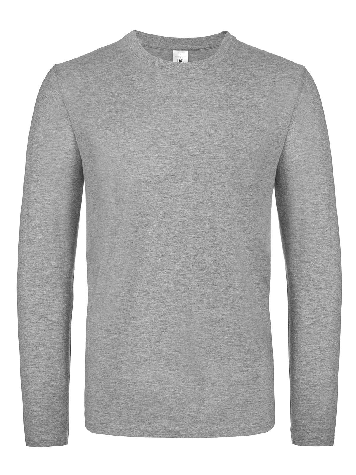 Herren-T-Shirt #E150 Langarm - SG620 - SG620 – Sportgrau