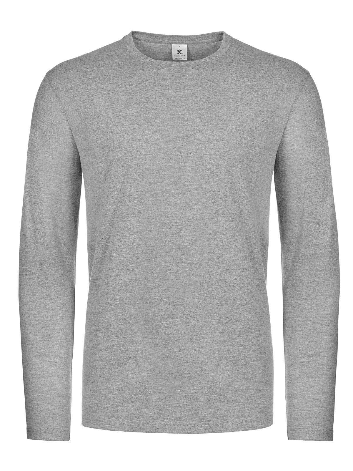 Herren-T-Shirt #E190 Langarm - SG620 - SG620 – Sportgrau
