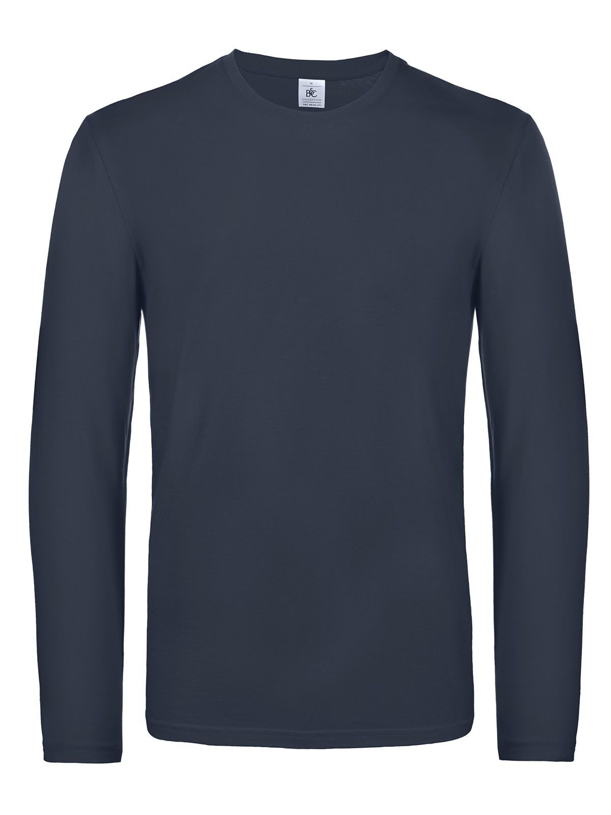 Herren-T-Shirt #E190 Langarm - NA003 - Marine