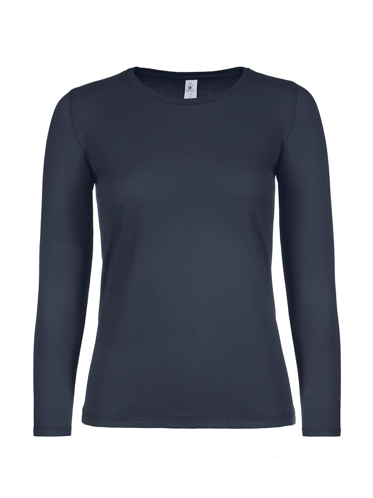 Damen-T-Shirt #E150 Langarm - NA003 - Marine