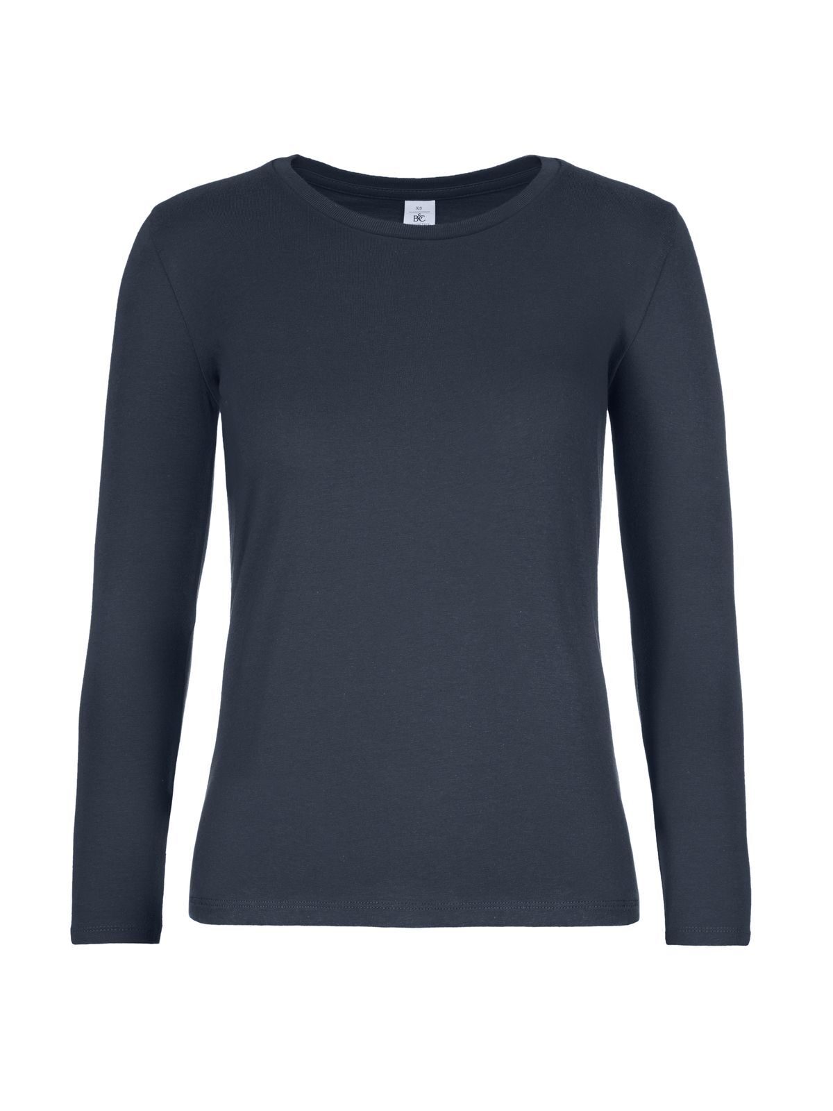 Damen-T-Shirt #E190 Langarm - NA003 - Marine