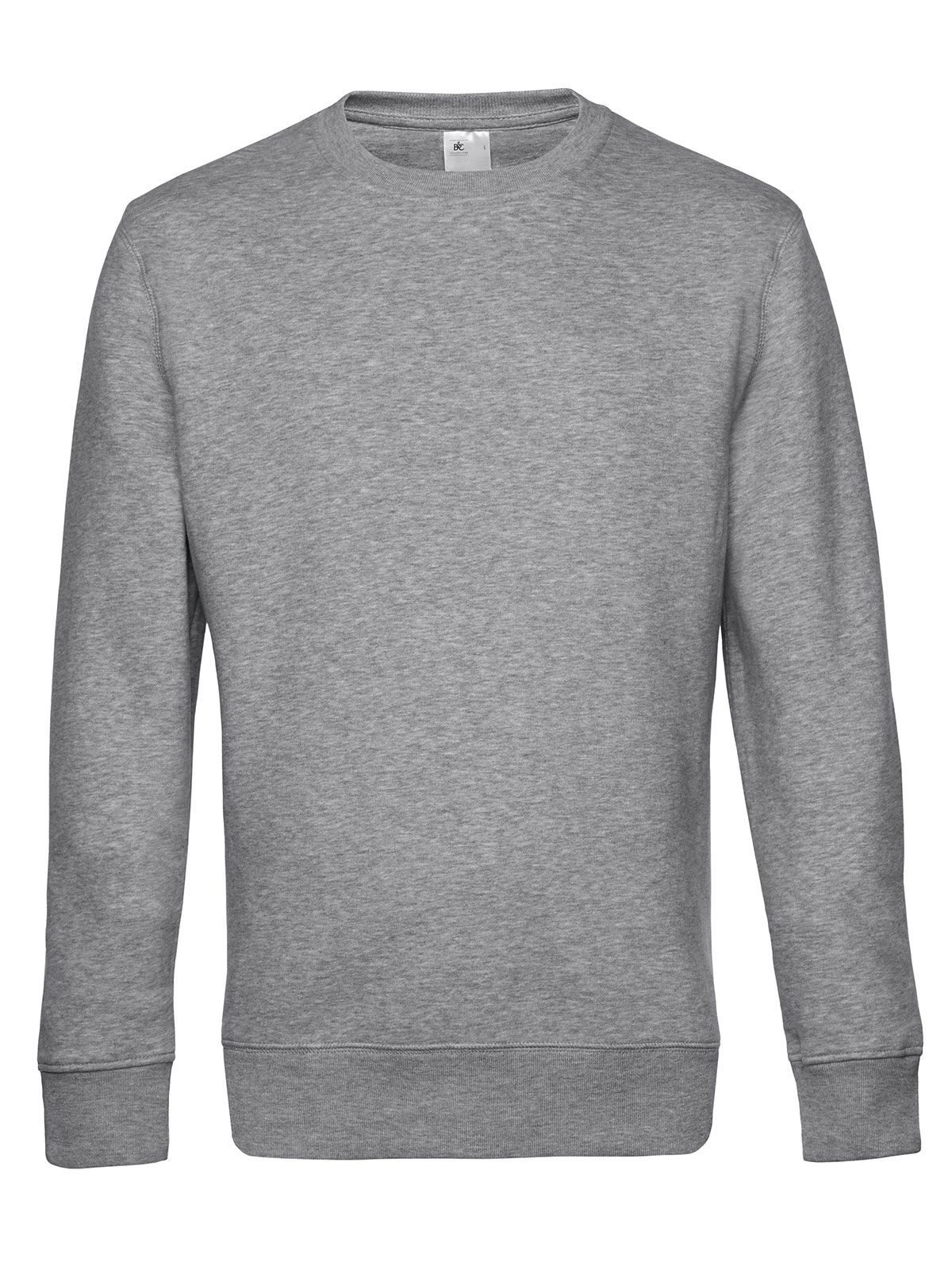 KING Rundhals-Sweatshirt_° - HG610 - Heidegrau