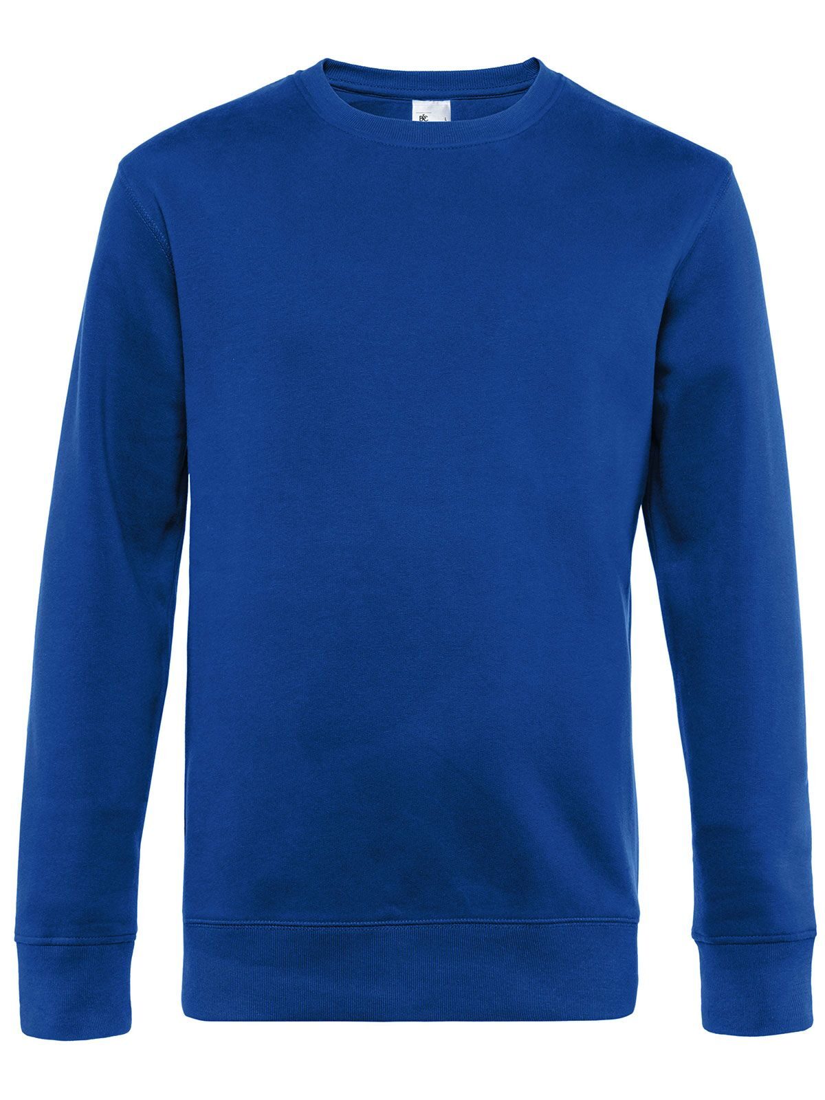 KING Rundhals-Sweatshirt_° - RO453 - Königsblau/Neonorange