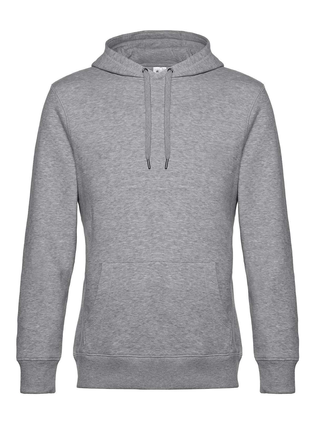 KING Kapuzenpullover_° - HG610 - Heidegrau
