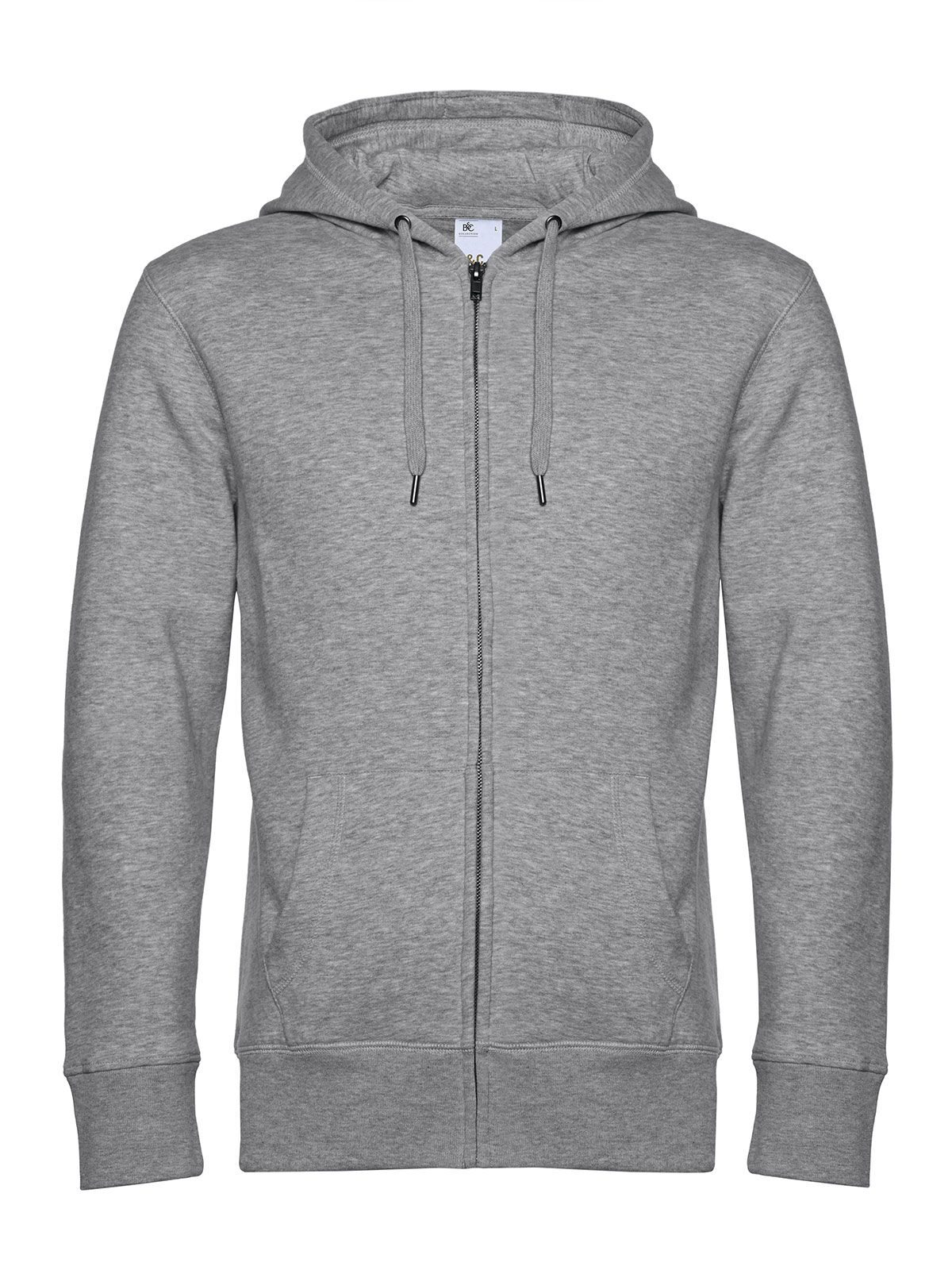 KING Jacke mit Kapuze und Reißverschluss_° - HG610 - Heidegrau