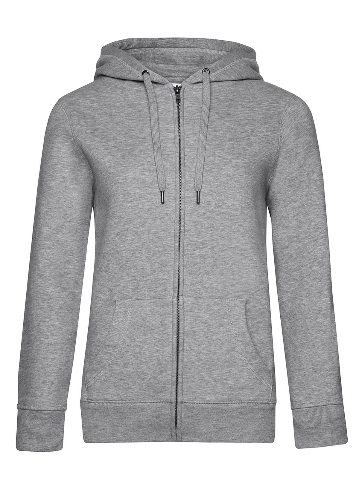 QUEEN Kapuzenjacke mit Reißverschluss_° - HG610 - Heidegrau