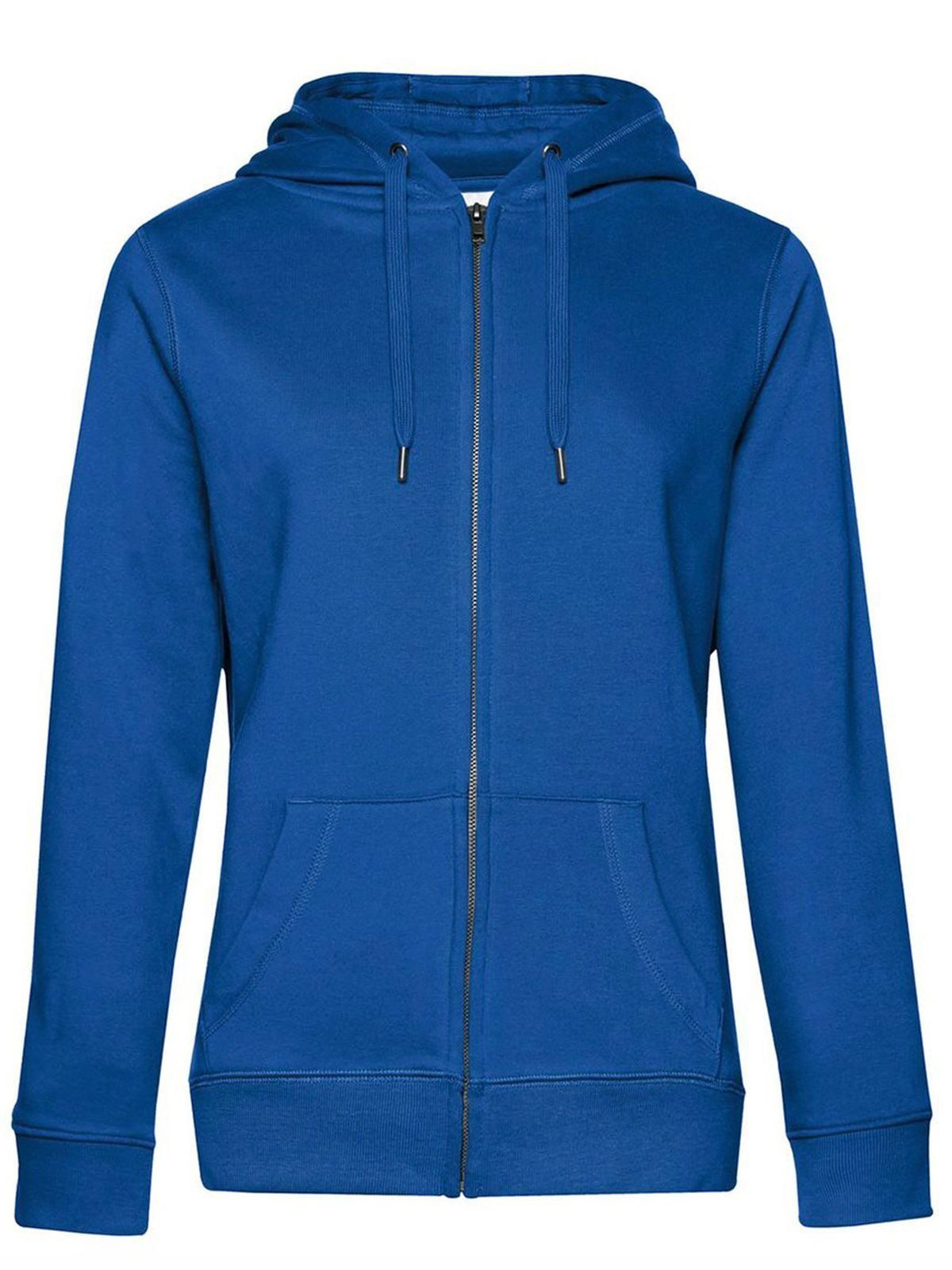 QUEEN Kapuzenjacke mit Reißverschluss_° - RO453 - Königsblau/Neonorange