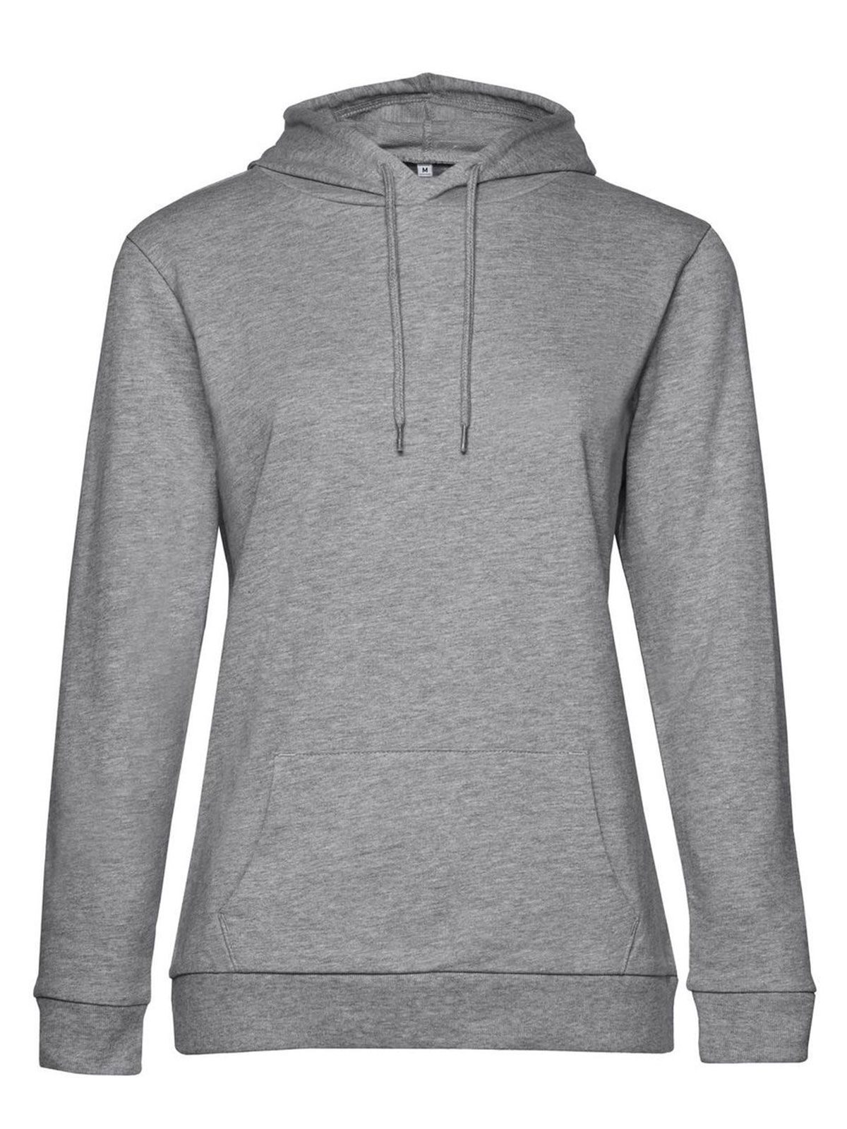 Damen-Hoodie-Sweatshirt - HG610 - Heidegrau
