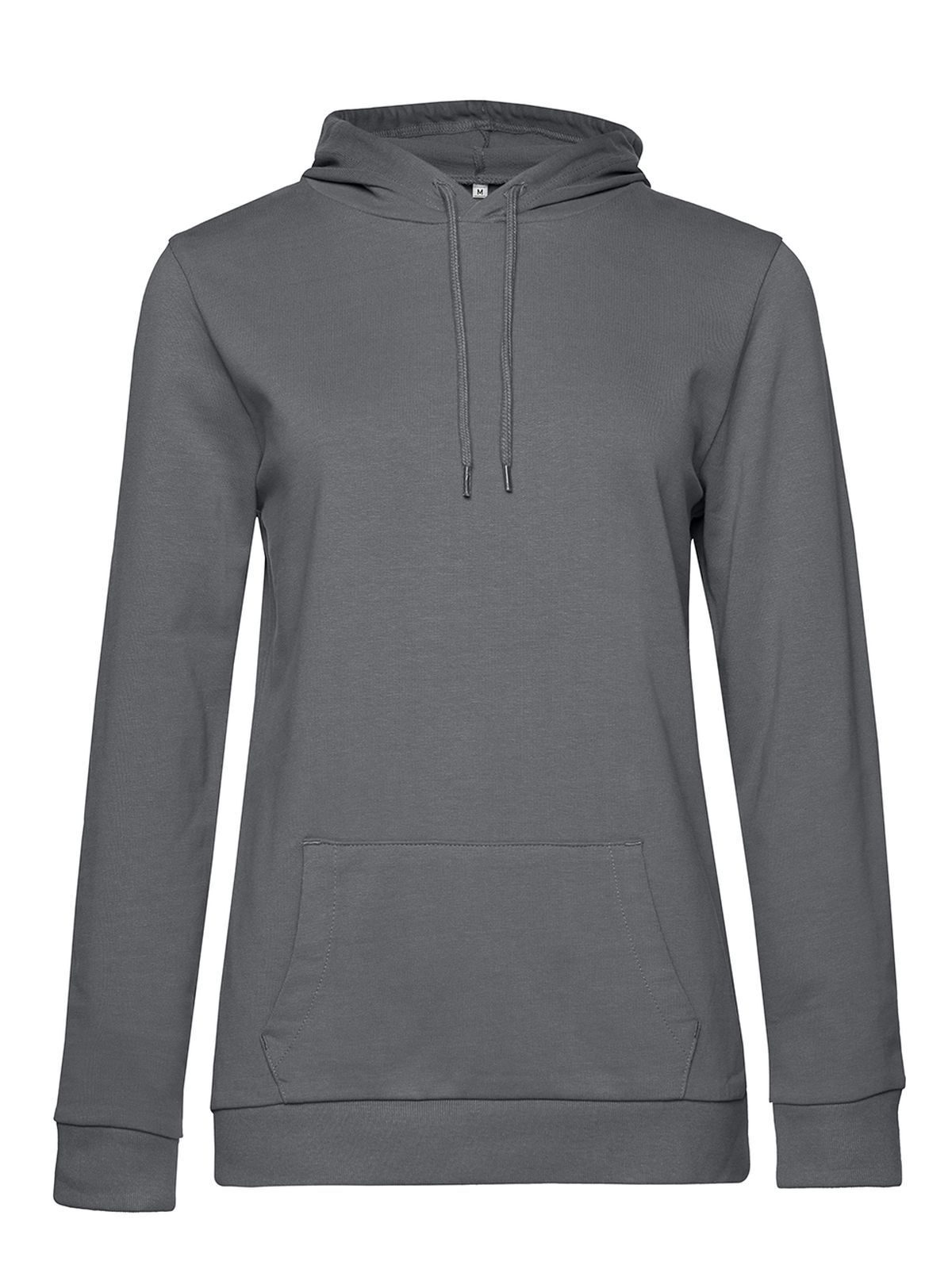 Damen-Hoodie-Sweatshirt - EG665 - EG665 – Elefantengrau