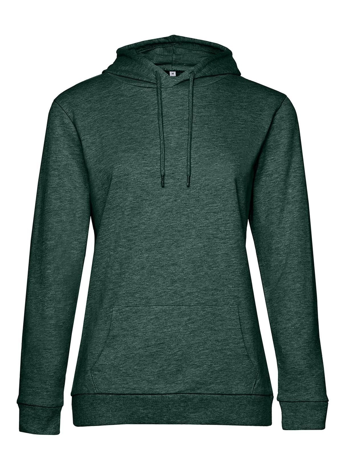 Damen-Hoodie-Sweatshirt - HD618 - Heather Dark Green