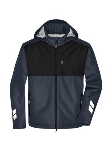 Wattierte Hardshell-Arbeitsjacke - CBBL - Cbbl – Carbon-Schwarz