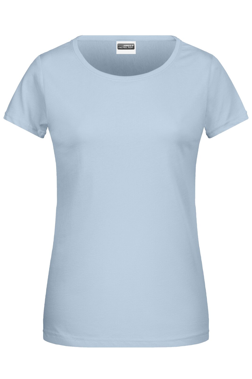 Basic-T-Shirt für Damen - LBLU – Hellblau