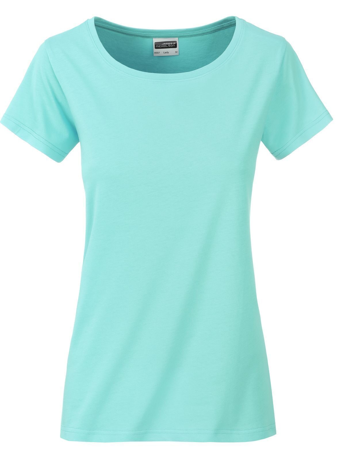 Basic-T-Shirt für Damen - MI- MINT