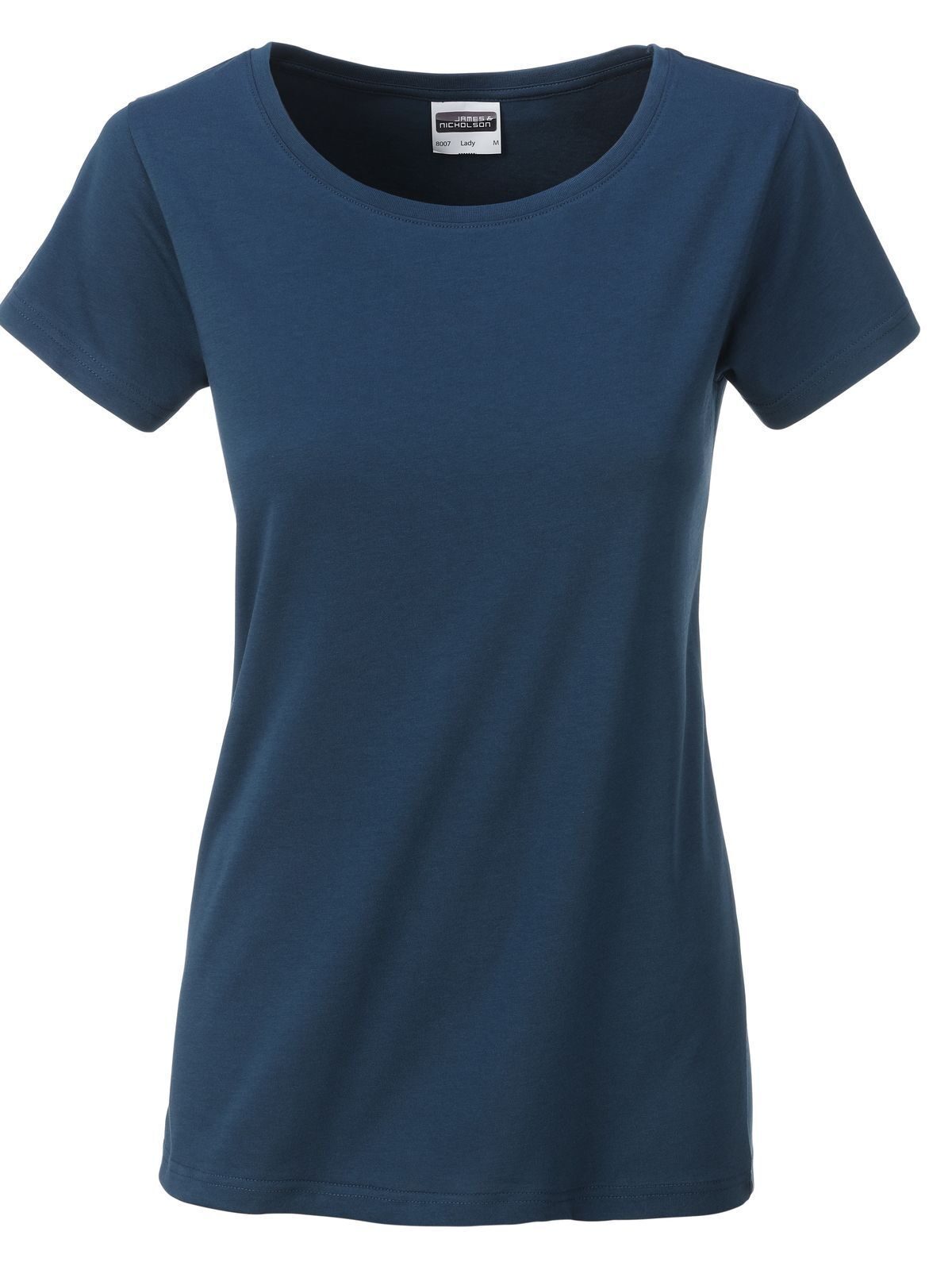 Basic-T-Shirt für Damen - PE-Benzin