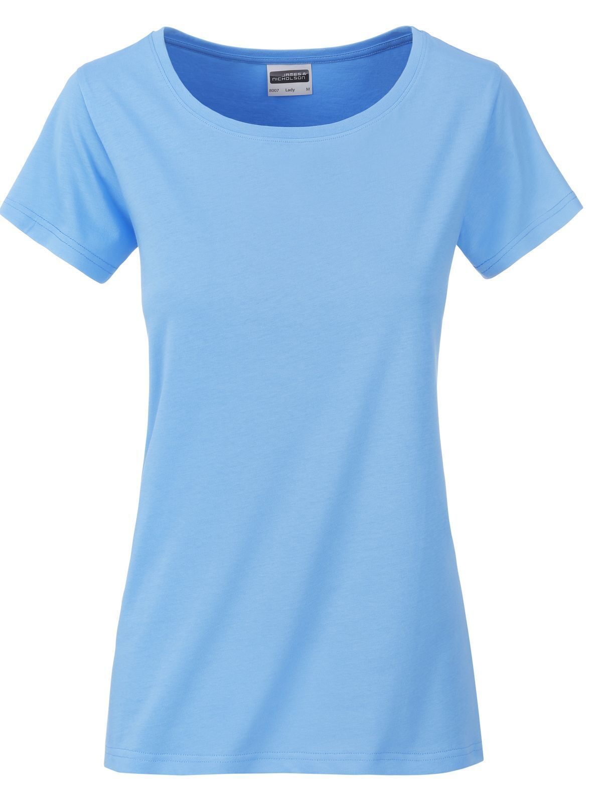 Basic-T-Shirt für Damen - SBLU – HIMMELBLAU