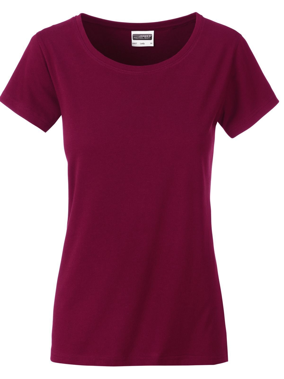 Basic-T-Shirt für Damen - WI-WEIN