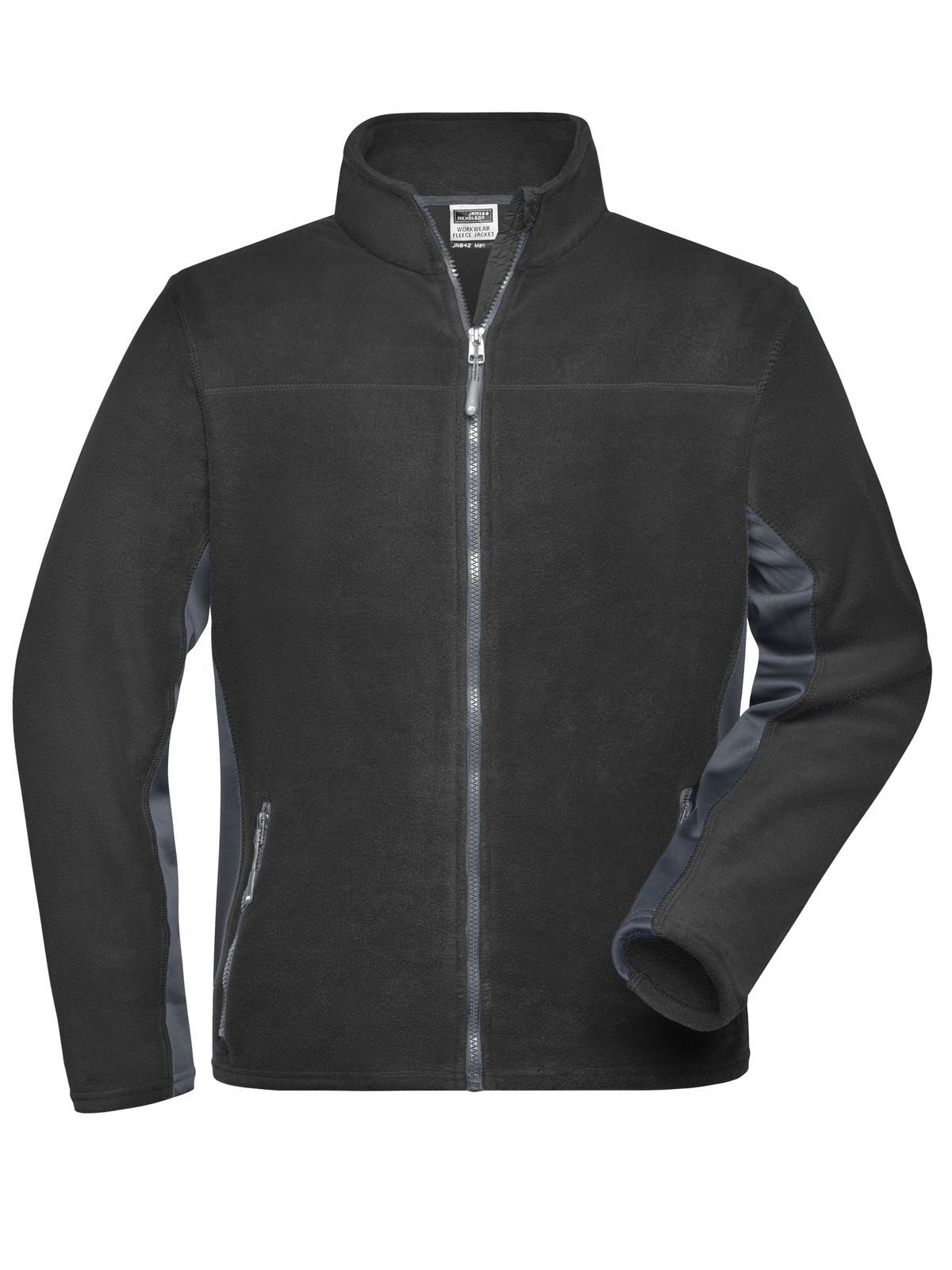 Herren Arbeits-Fleecejacke STRONG - BLCB - Schwarzkohlenstoff