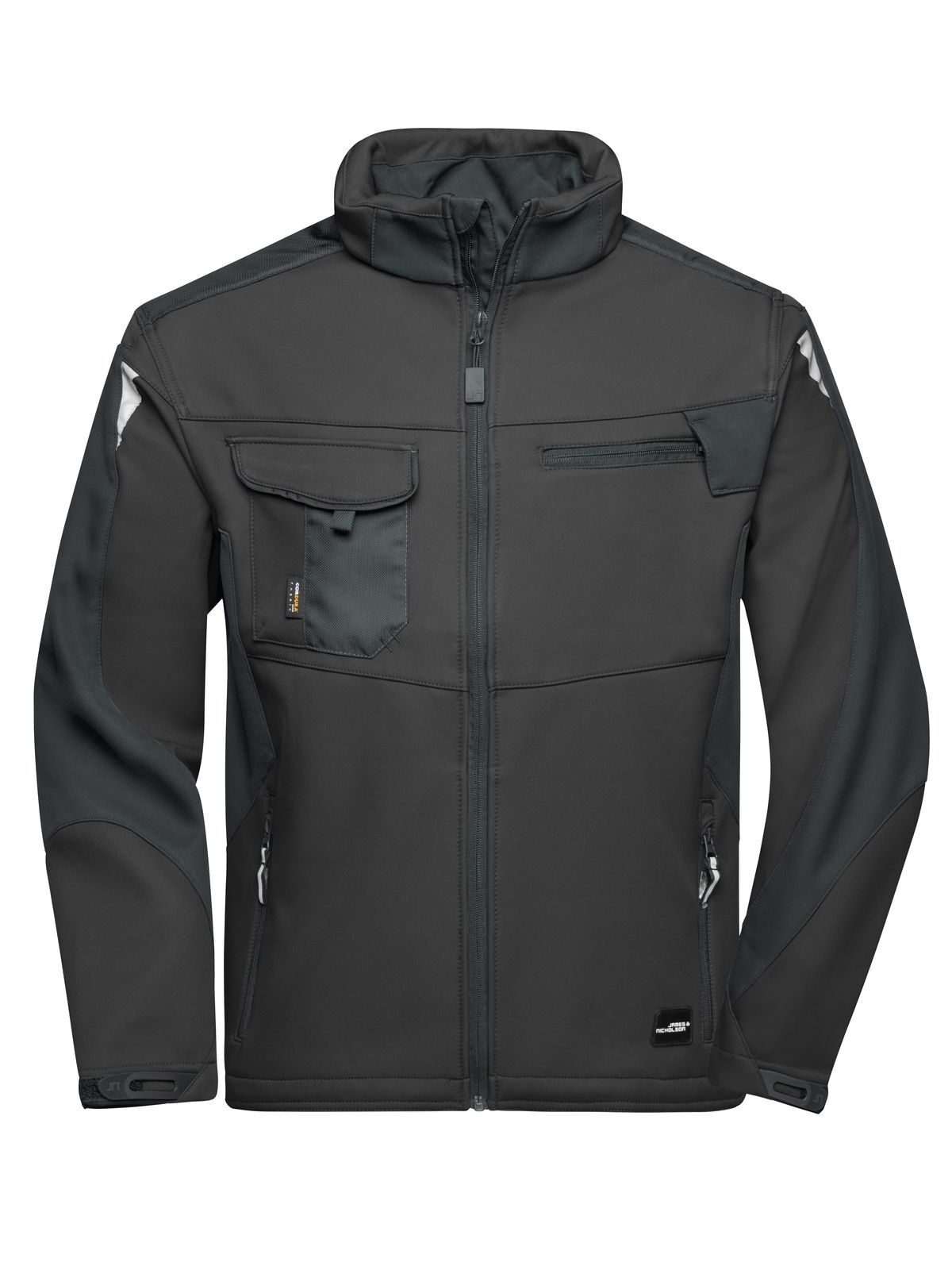 Arbeits-Softshelljacke -ROBUST- - BLBL - BLBL – Schwarz – Schwarz
