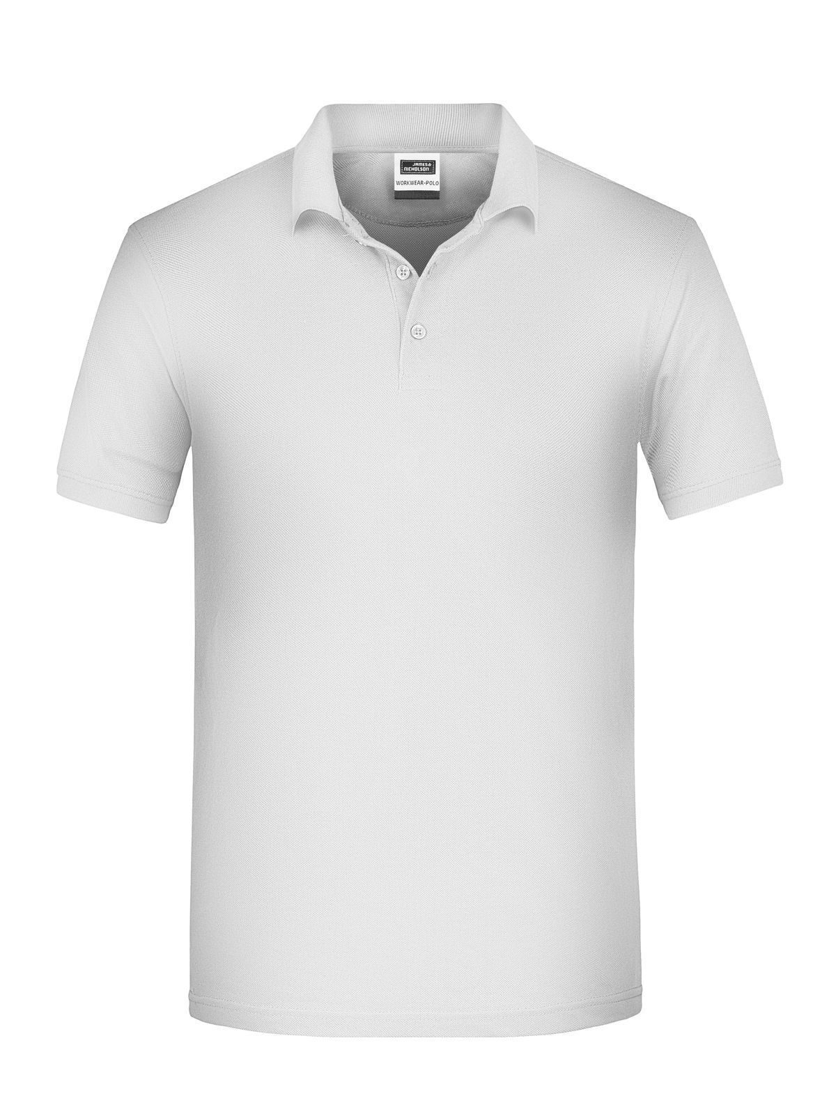 Herren Arbeitspolo OCS Blended - WH - WH – Weiß