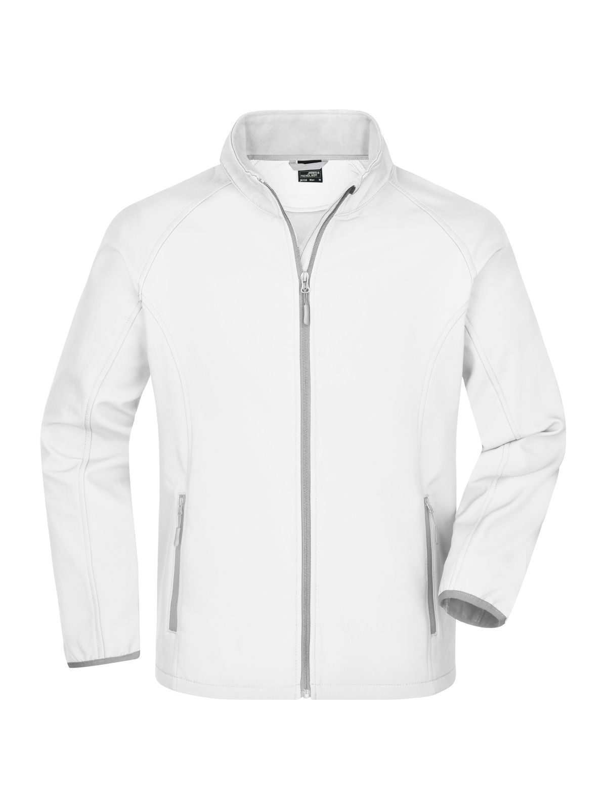 Herren-Softshelljacke (Werbeangebot) - WHWH - WHWH – Weiß/Weiß