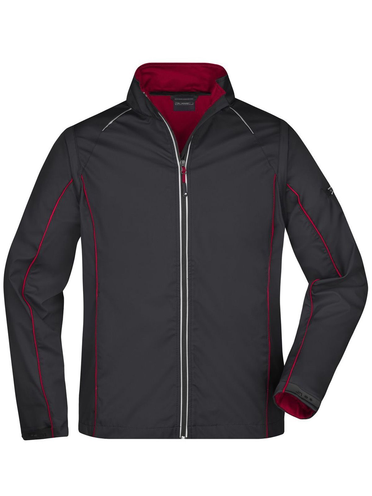 Softshelljacke für Herren mit abnehmbarem Innenfutter - BLRD - ROT
