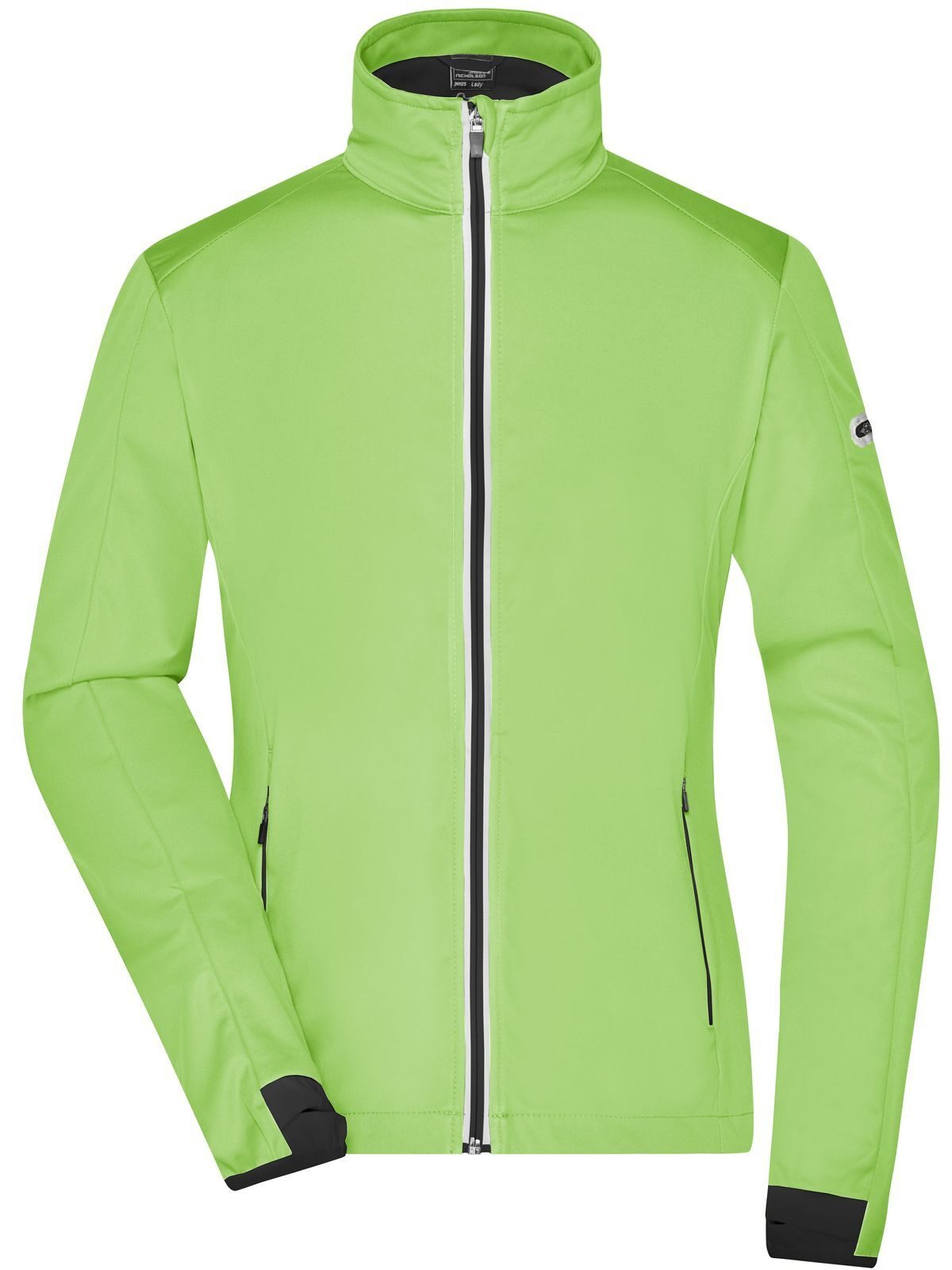 Damen-Sport-Softshelljacke - BGRBL - BGRBL – Hellgrün – Schwarz