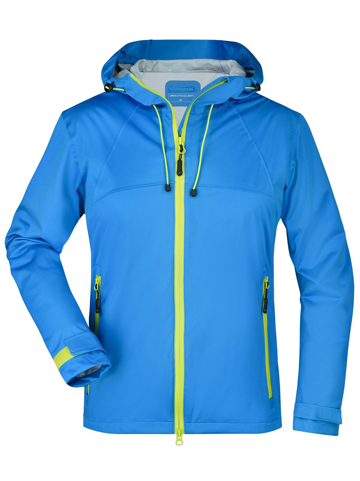 Damen-Outdoorjacke - AQACYE - AQUA-SÄUREGELB