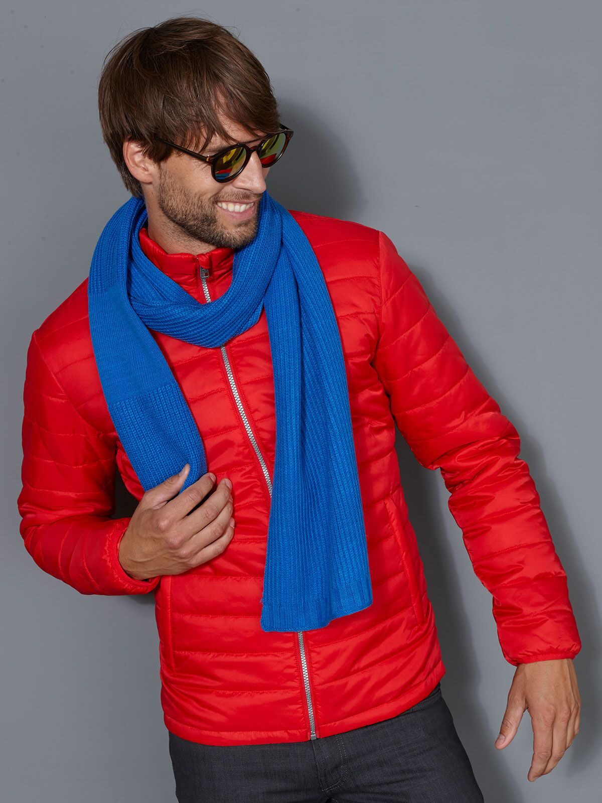 Wattierte Herrenjacke
