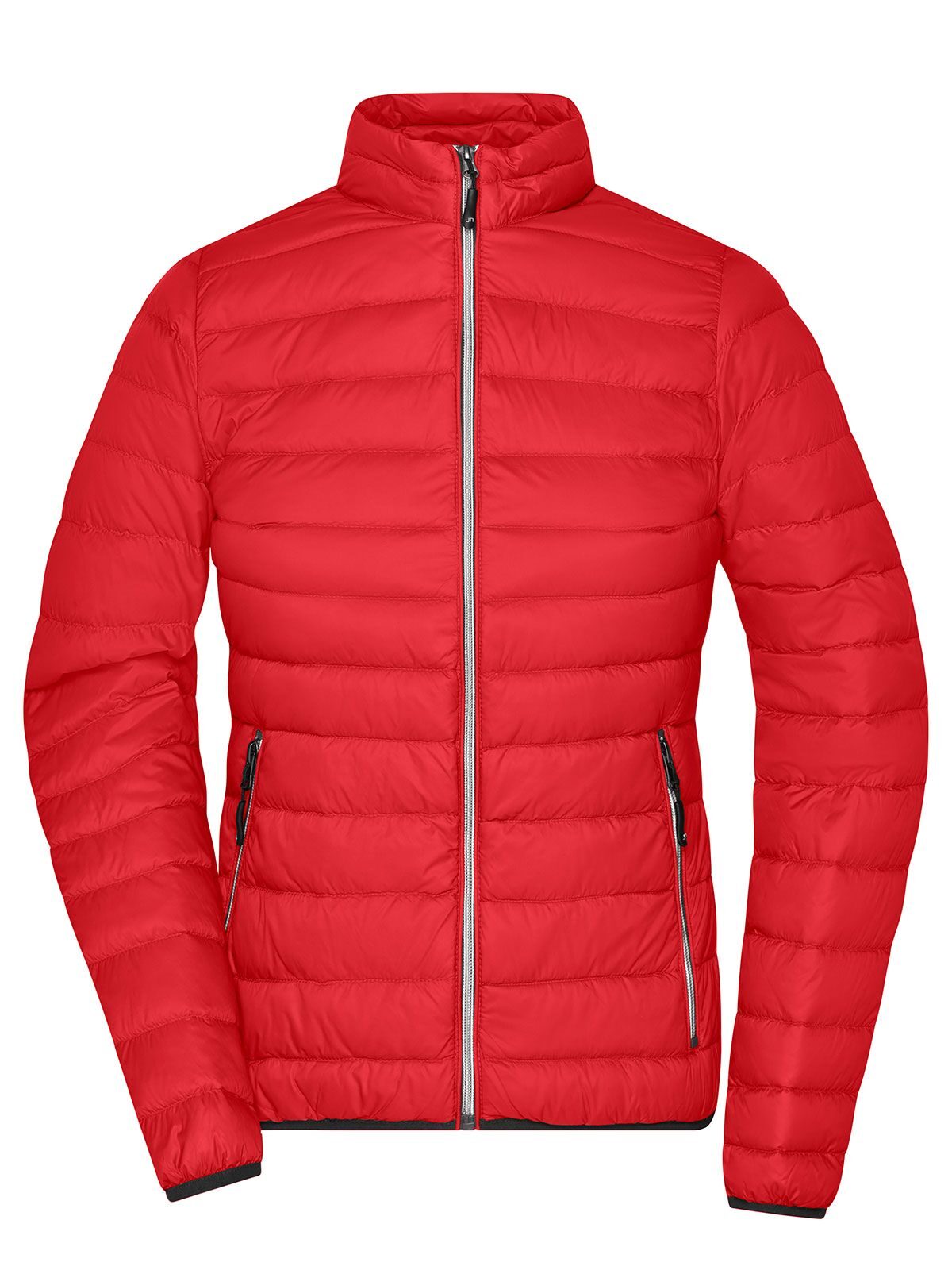 Damen-Daunenjacke - RDSI - Rot-silber